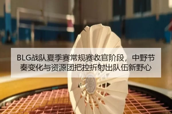 BLG战队夏季赛常规赛收官阶段，中野节奏变化与资源团把控折射出队伍新野心